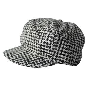 Nike Golf Hat Vintage Y2K Houndstooth Newsboy Style Funky Maximalist Size M/L